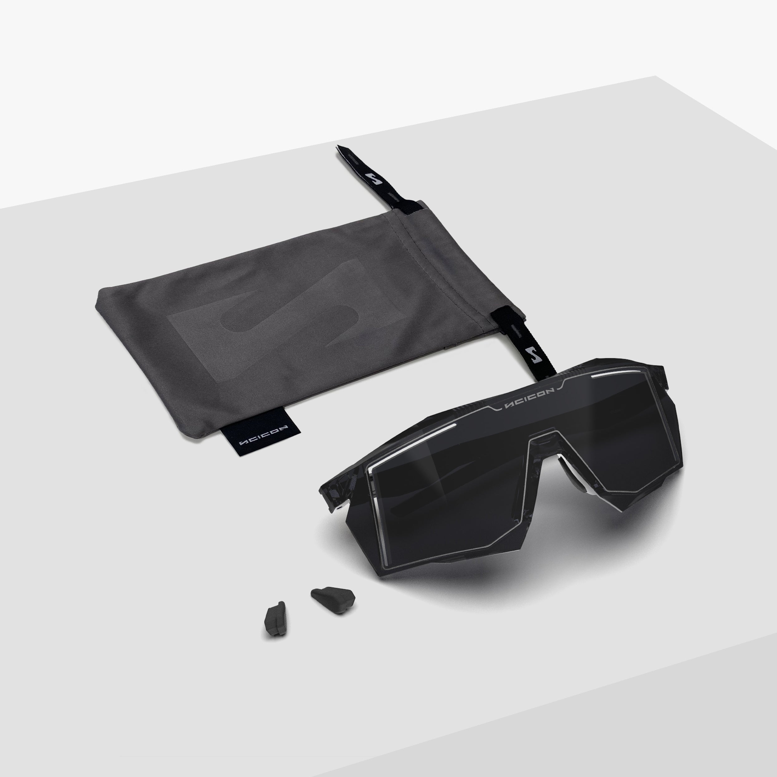 Купить Спортивные очки Scicon Aerostorm Smoke Black, ey413302 7ft.ru в интернет магазине Семь Футов