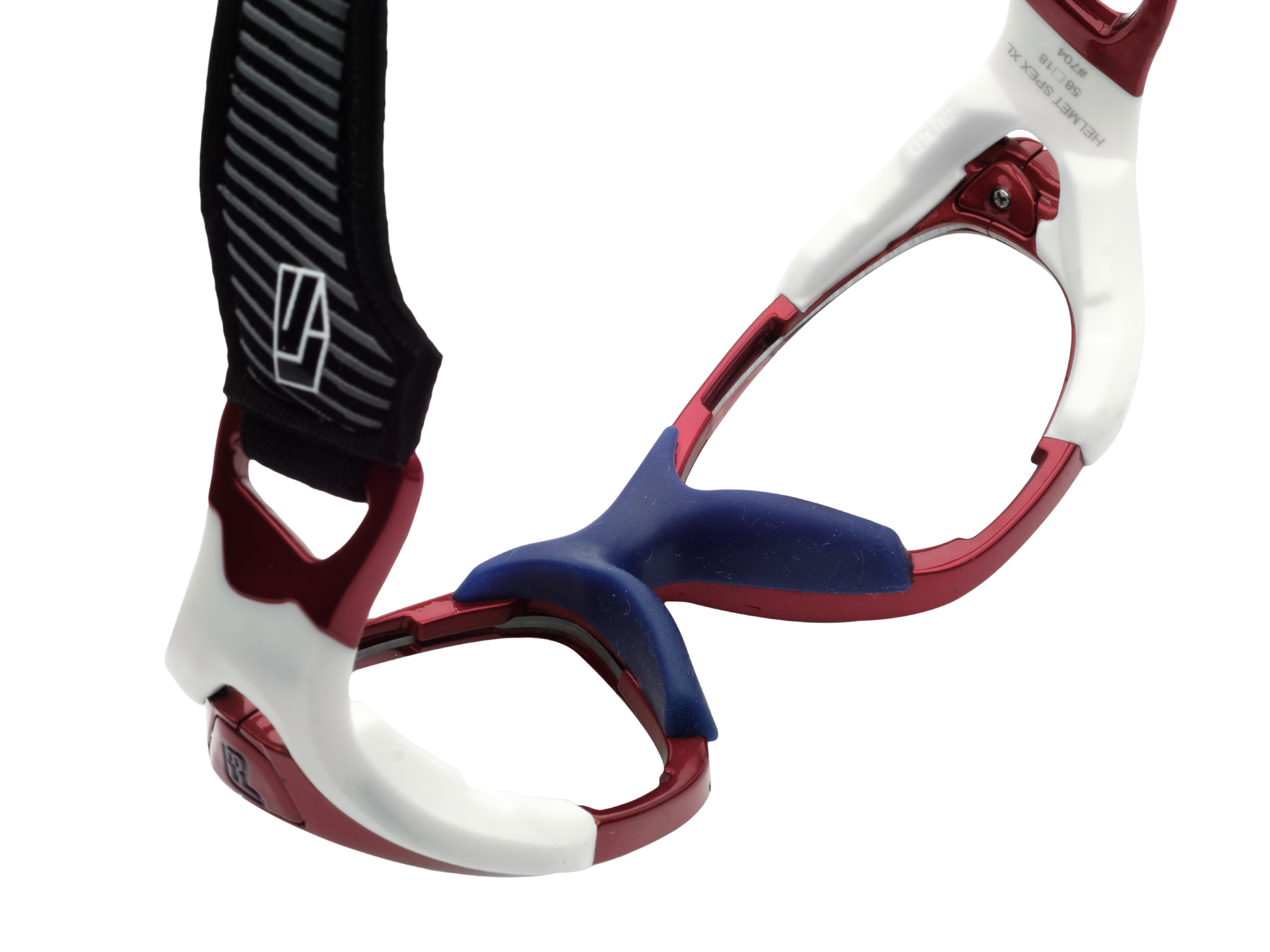 Купить Спортивные очки с диоптриями Rec Specs / Helmet Spex XL / Shiny Crimson White, hspexxlpscwcr5818csf 7ft.ru в интернет магазине Семь Футов