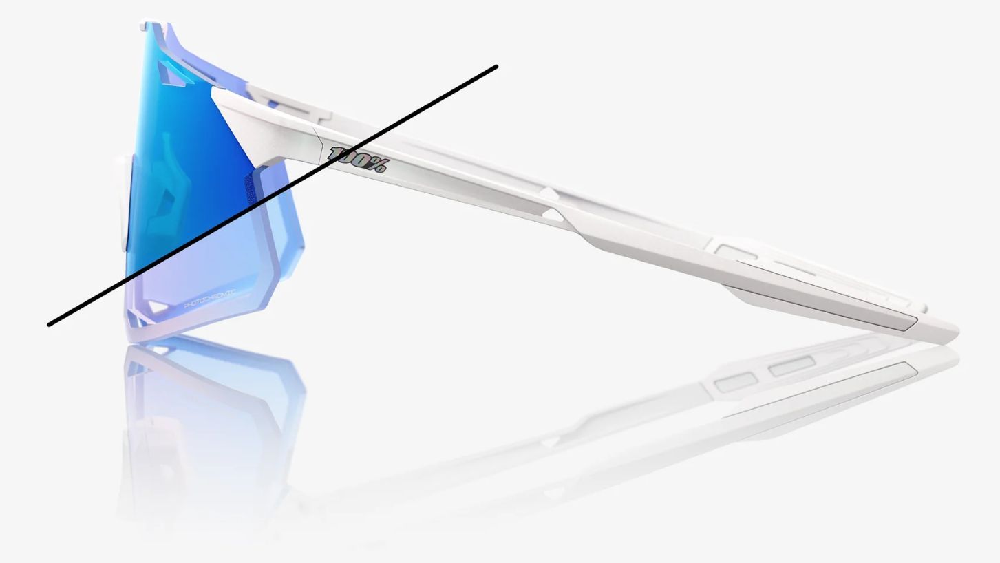 Купить Спортивные очки 100% HYPERCRAFT LE Bastille- Pearl White Glitter - Blue Mirror Photochromic Lens, 60000-00025 7ft.ru в интернет магазине Семь Футов
