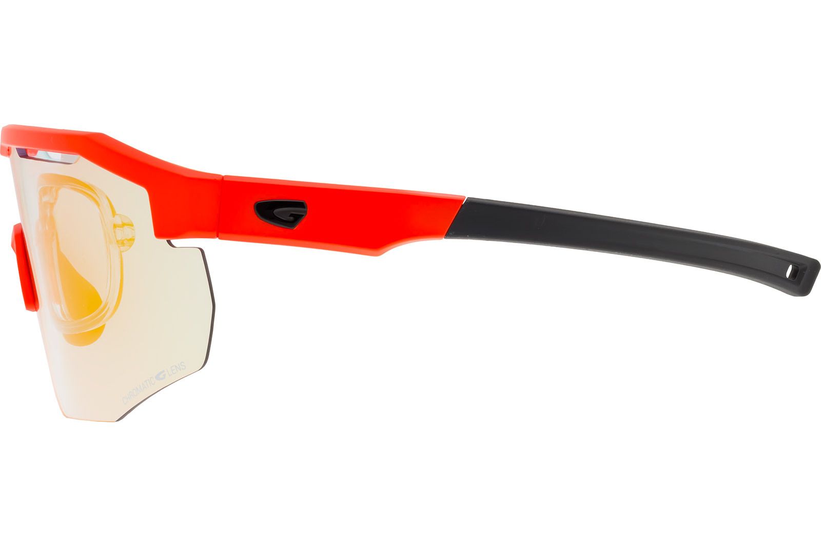 Купить Спортивные очки с диоптриями GOG Argo С / Matt Neon Orange-Black / Photochromic Red Lens, rx-e507-4cr 7ft.ru в интернет магазине Семь Футов