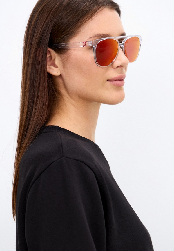 Купить Спортивные очки HILX Valkyrie Shiny Crystal / Red Mirror Polarized Lens, hvk05303-vkprd3 7ft.ru в интернет магазине Семь Футов