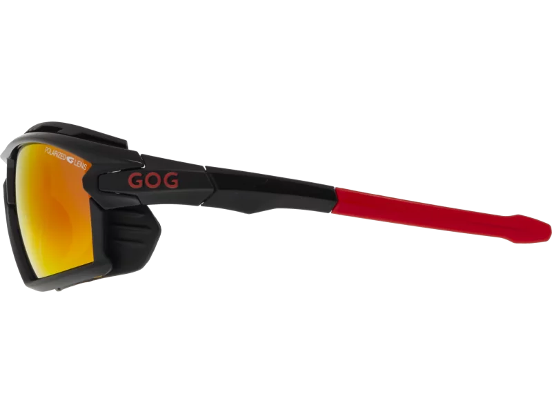 Купить Спортивные очки GOG Glaze / Black/Red / Polarized Reflex Red, e357-4p 7ft.ru в интернет магазине Семь Футов