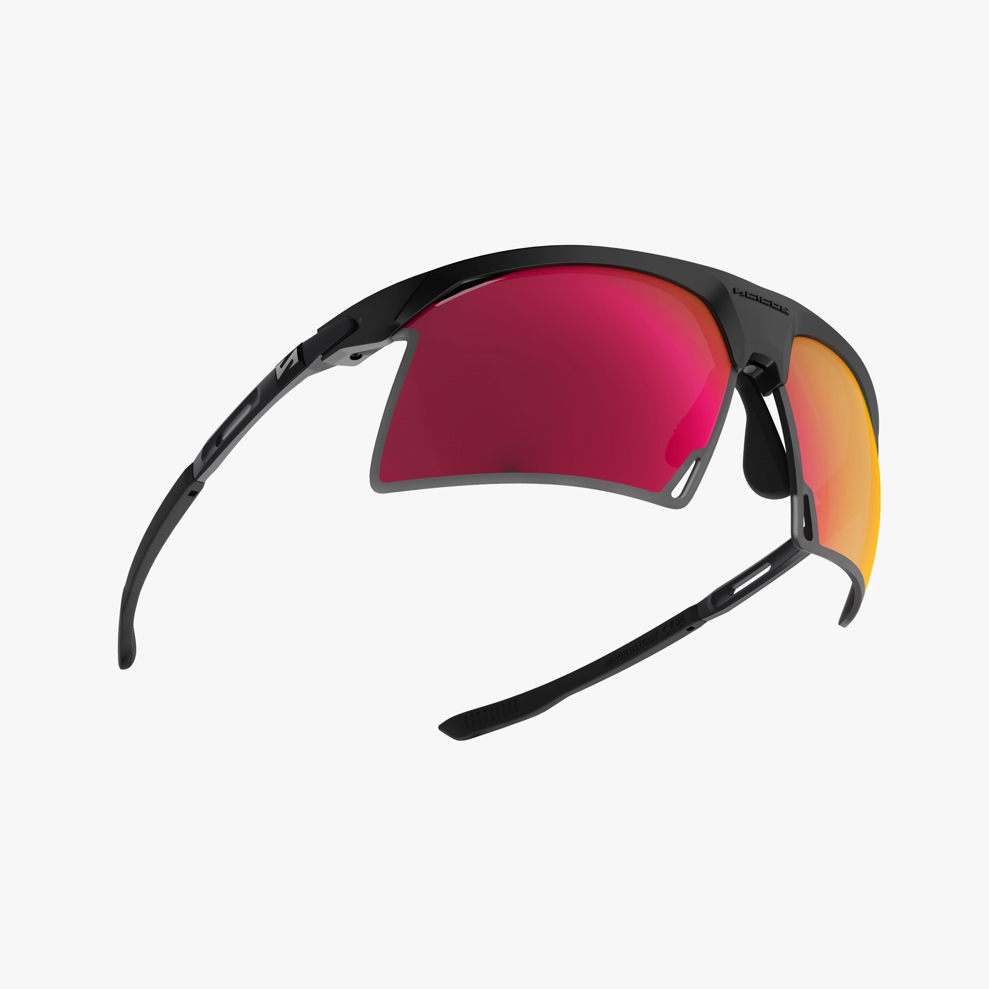 Купить Спортивные очки c диоптриями Scicon Aerobeam Titanium Sunglasses Black Matt Multi Mirror Sunburst + Pink, rx-474/ey422801 7ft.ru в интернет магазине Семь Футов