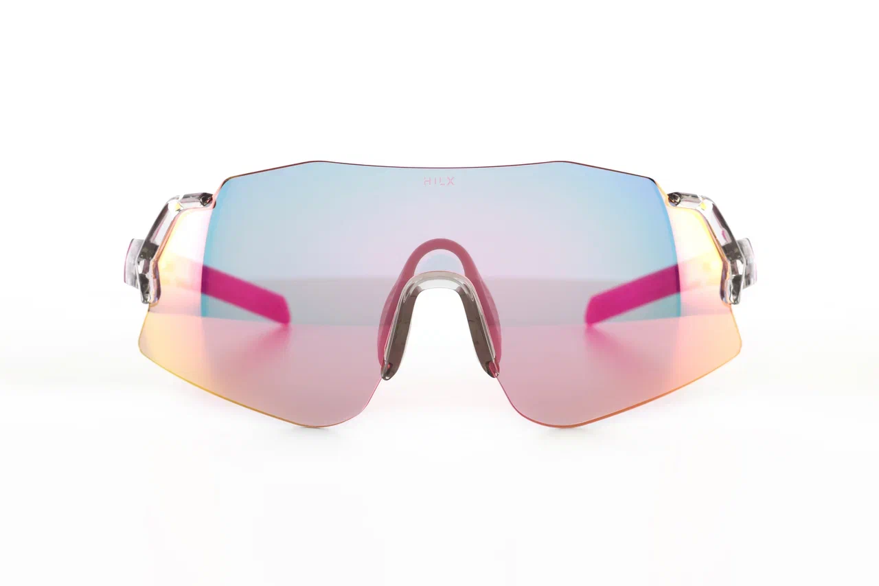 Купить Спортивные очки с диоптриями HILX Savage 2.0 Shiny Crystal Grey Pink / Pink Lens, rx-562/hsa05409-sv5pk16 7ft.ru в интернет магазине Семь Футов