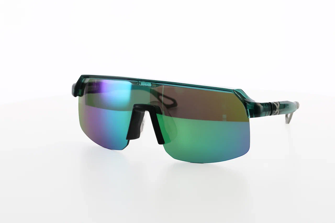 Купить Спортивные очки с диоптриями HILX Inferno Shiny Crystal Green / Photochromic Purple Mirror Lens, rx-562/hif06102-ifxph10 7ft.ru в интернет магазине Семь Футов