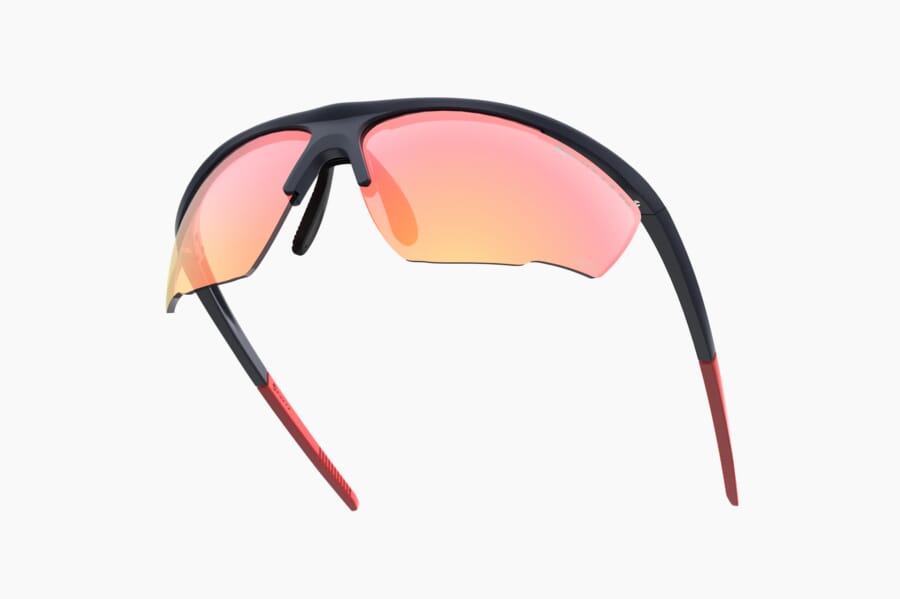 Купить Спортивные очки Demetz Relief L / Matte Navy / Red Pink Photochromic Red Revo Cat.1 to 3, relief5563y567 7ft.ru в интернет магазине Семь Футов