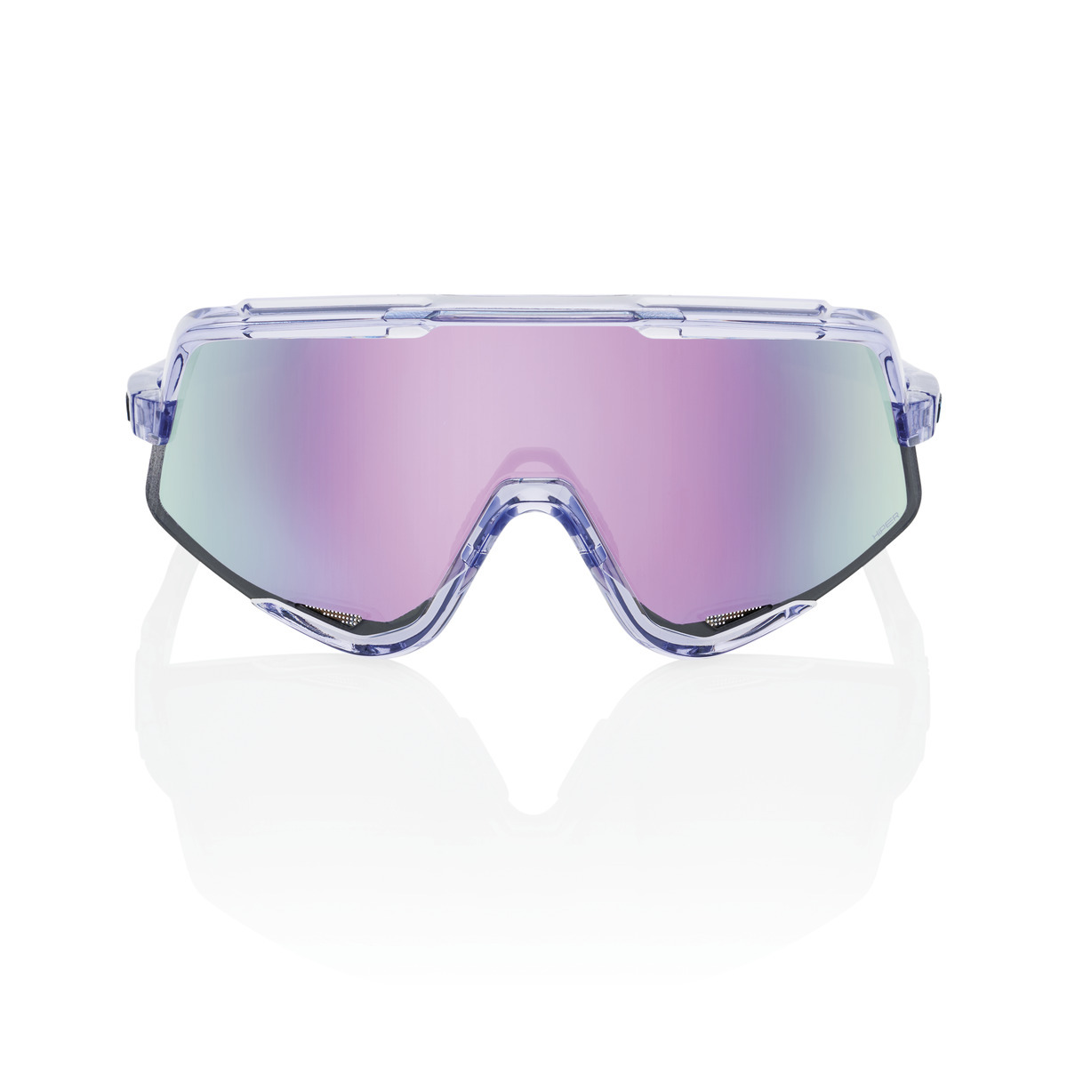 Купить Спортивные очки 100% GLENDALE - Polished Translucent Lavender - HiPER Lavender Mirror Lens, 60011-00007 7ft.ru в интернет магазине Семь Футов