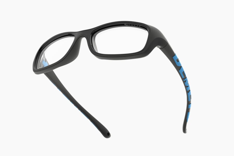 Купить Спортивные очки с диоптриями Demetz Softness R / Matte Black / Matte Blue Colorless Cat.0, softness515451 7ft.ru в интернет магазине Семь Футов