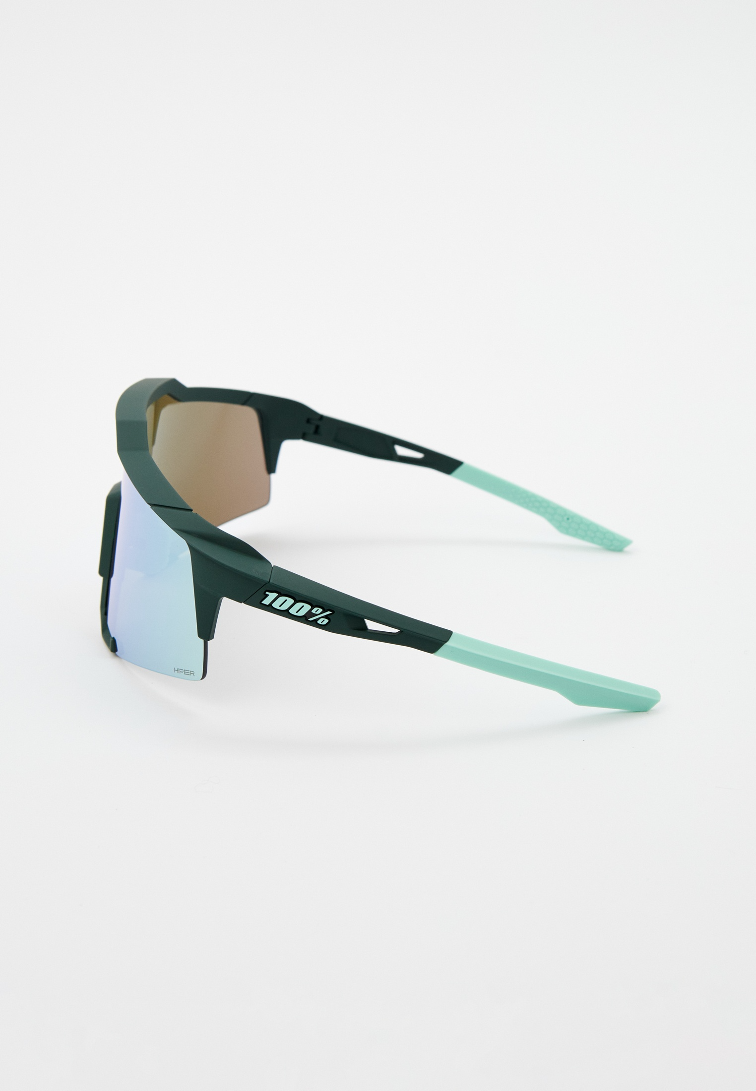 Купить Спортивные очки с диоптриями 100% SPEEDCRAFT Soft Tact Juniper - HiPER Mint Mirror Lens, rx-056/60007-10062 7ft.ru в интернет магазине Семь Футов