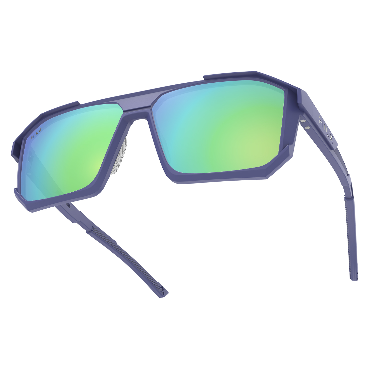 Купить HILX Juggernaut / Matt Solid Blue / Green Polarized Lens 7ft.ru в интернет магазине Семь Футов