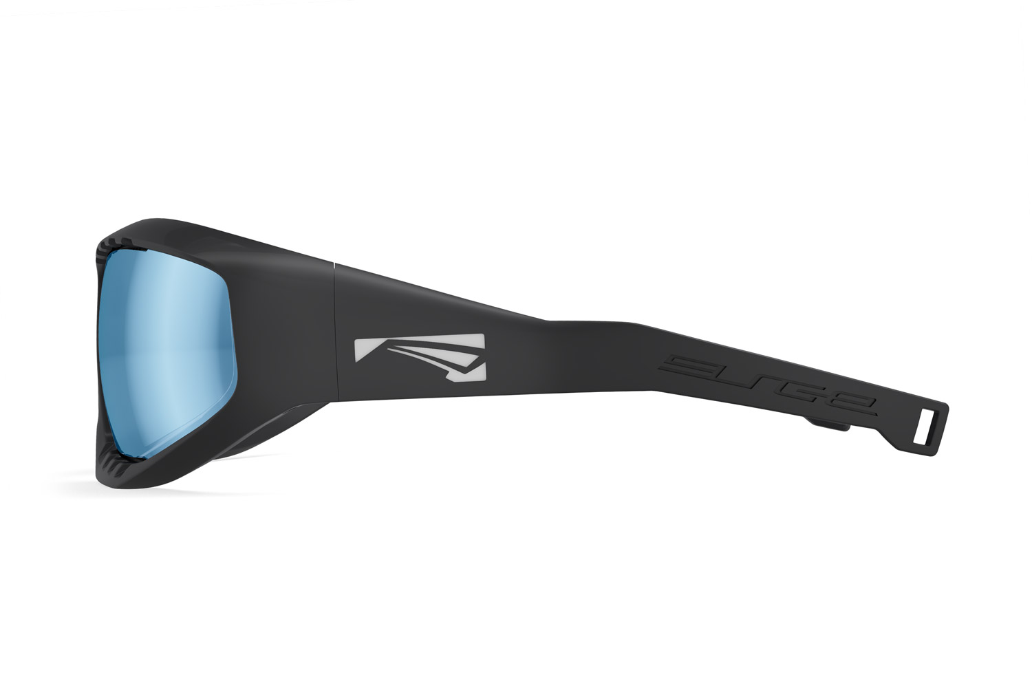 Купить Спортивные очки LiP Surge Aero / Matt Black - Black / PC Polarized / Vivide Ice Blue, 3737 7ft.ru в интернет магазине Семь Футов