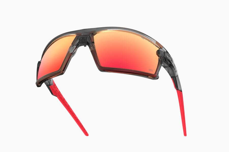 Купить Спортивные очки Demetz Mud / Matte Crystal Gray / Matte Red Rose Mirror Red Cat.3, mud8263rr67 7ft.ru в интернет магазине Семь Футов