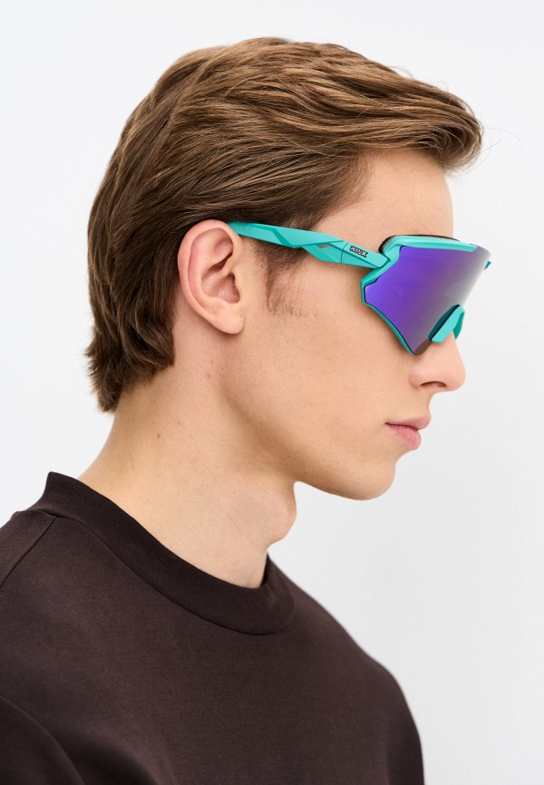 Купить Спортивные очки HILX Ronin Matt Aqua Green / Purple Polarized Lens, hrn02202-rnpr2 7ft.ru в интернет магазине Семь Футов