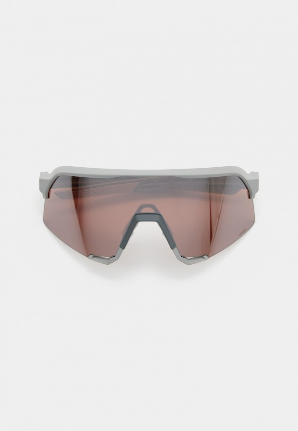 Купить Спортивные очки с диоптриями 100% S3 / Soft Tact Stone Grey / HiPER Crimson Silver Mirror Lens, rx-056/60005-00010 7ft.ru в интернет магазине Семь Футов