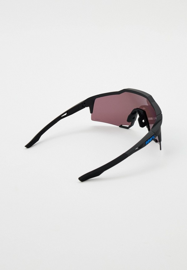 Купить Спортивные очки с диоптриями 100% Speedcraft / Matte Black / HiPER Blue Multilayer Mirror Lens, rx-056/60007-00004 7ft.ru в интернет магазине Семь Футов