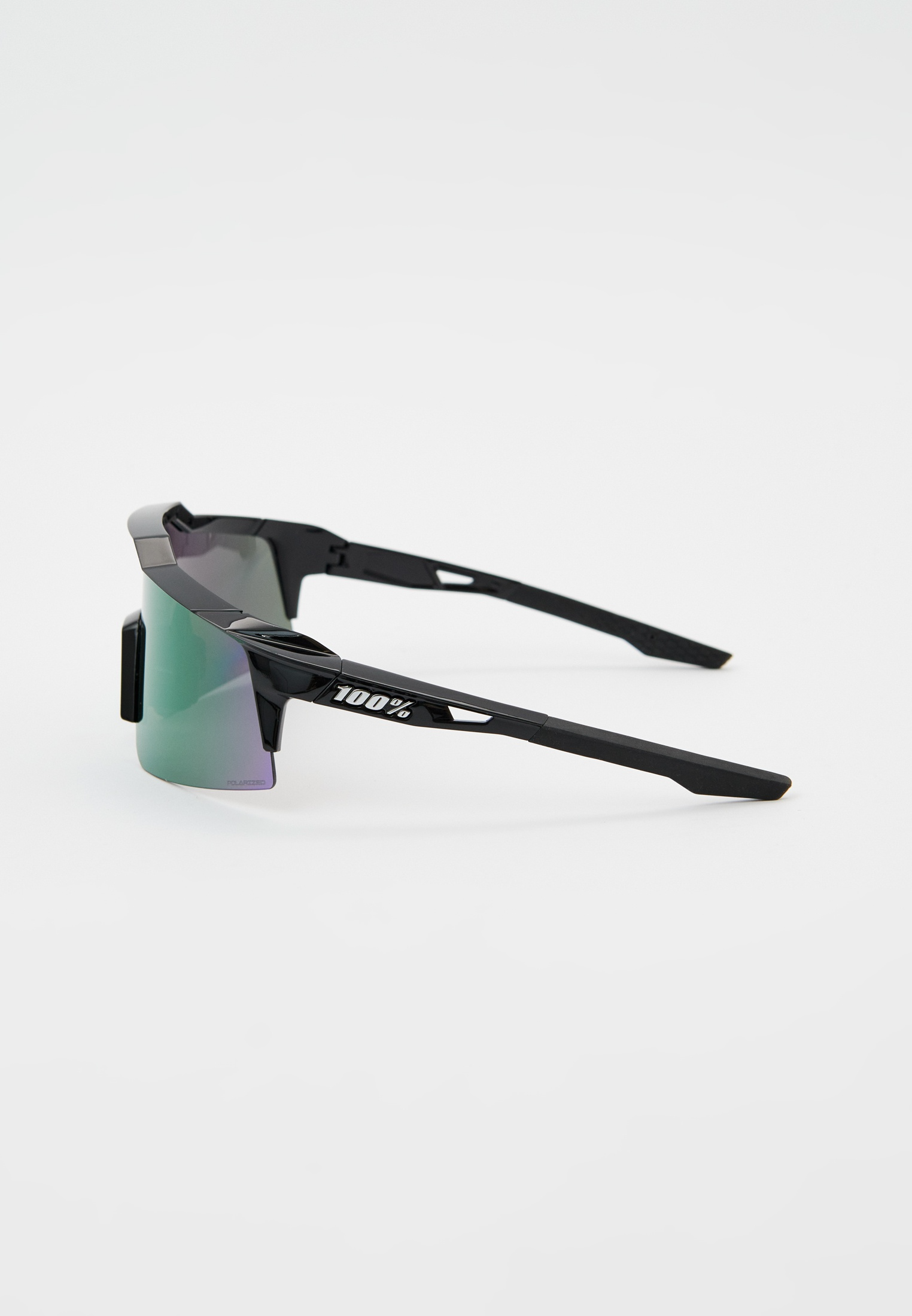 Купить Спортивные очки с диоптриями 100% SPEEDCRAFT SL Polished Black - HiPER Lavender Mirror Polarized Lens, rx-056/60008-00025 7ft.ru в интернет магазине Семь Футов