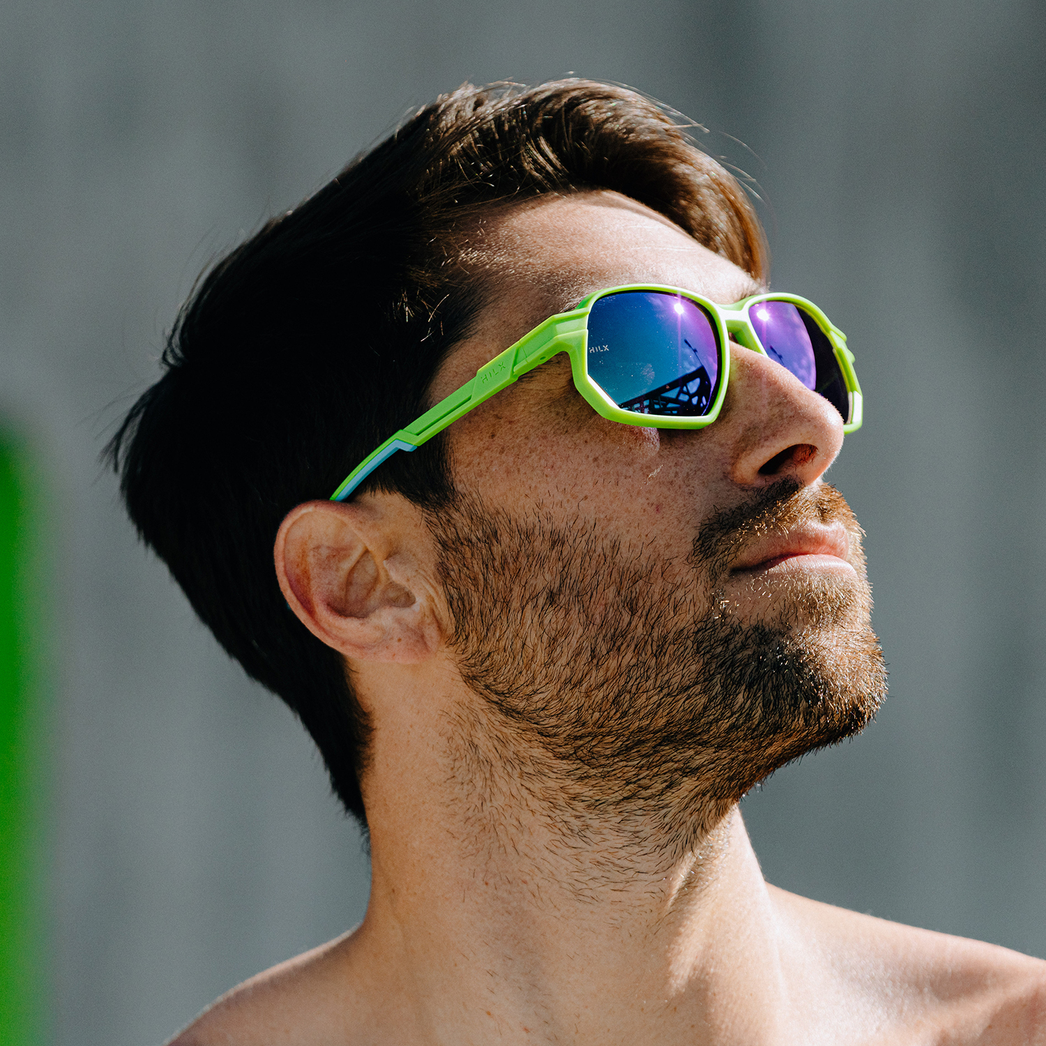 Купить Спортивные очки HILX Syndicate Matt Solid Green / Green Polarized Lens, hsd03305-sdpgn16 7ft.ru в интернет магазине Семь Футов