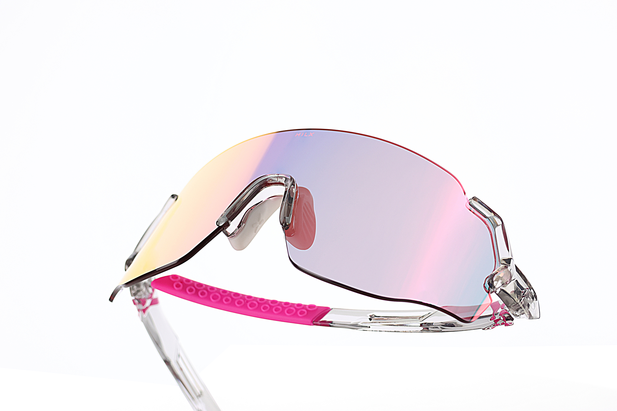 Купить Спортивные очки HILX Savage (L) Shiny Crystal Grey Pink / Pink Lens, hsa00418-sv4pk16 7ft.ru в интернет магазине Семь Футов