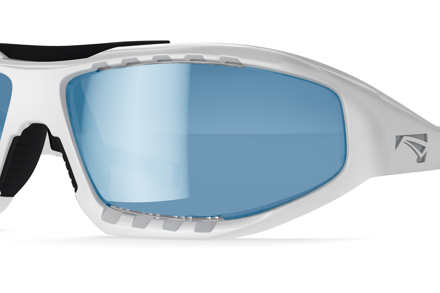 Купить Спортивные очки LiP Surge Aero / Stone White - Black / PC Polarized / Vivide Ice Blue, 3553 7ft.ru в интернет магазине Семь Футов