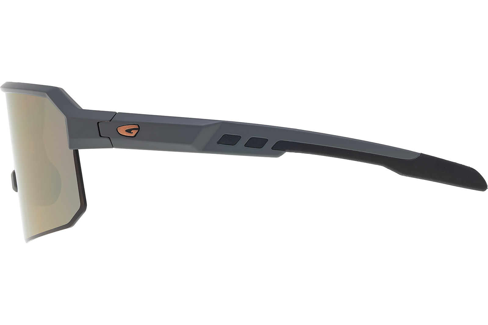 Купить Спортивные очки GOG Nanna / Matt Grey/Black / Reflex Copper, e521-1 7ft.ru в интернет магазине Семь Футов