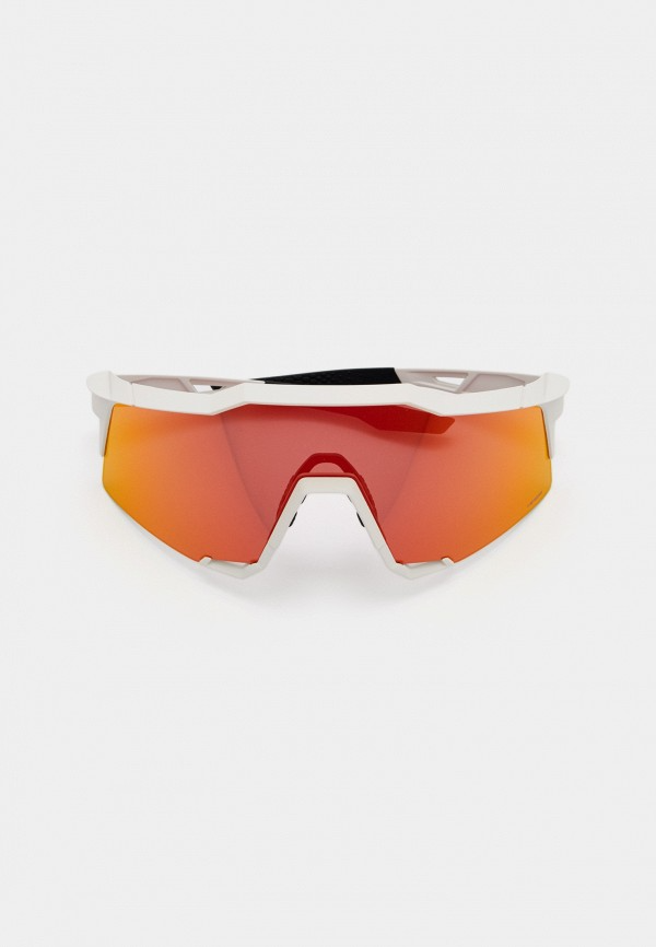 Купить Спортивные очки с диоптриями 100% Speedcraft / Soft Tact Off White / HiPER Red Multilayer Mirror Lens, rx-056/60007-00009 7ft.ru в интернет магазине Семь Футов