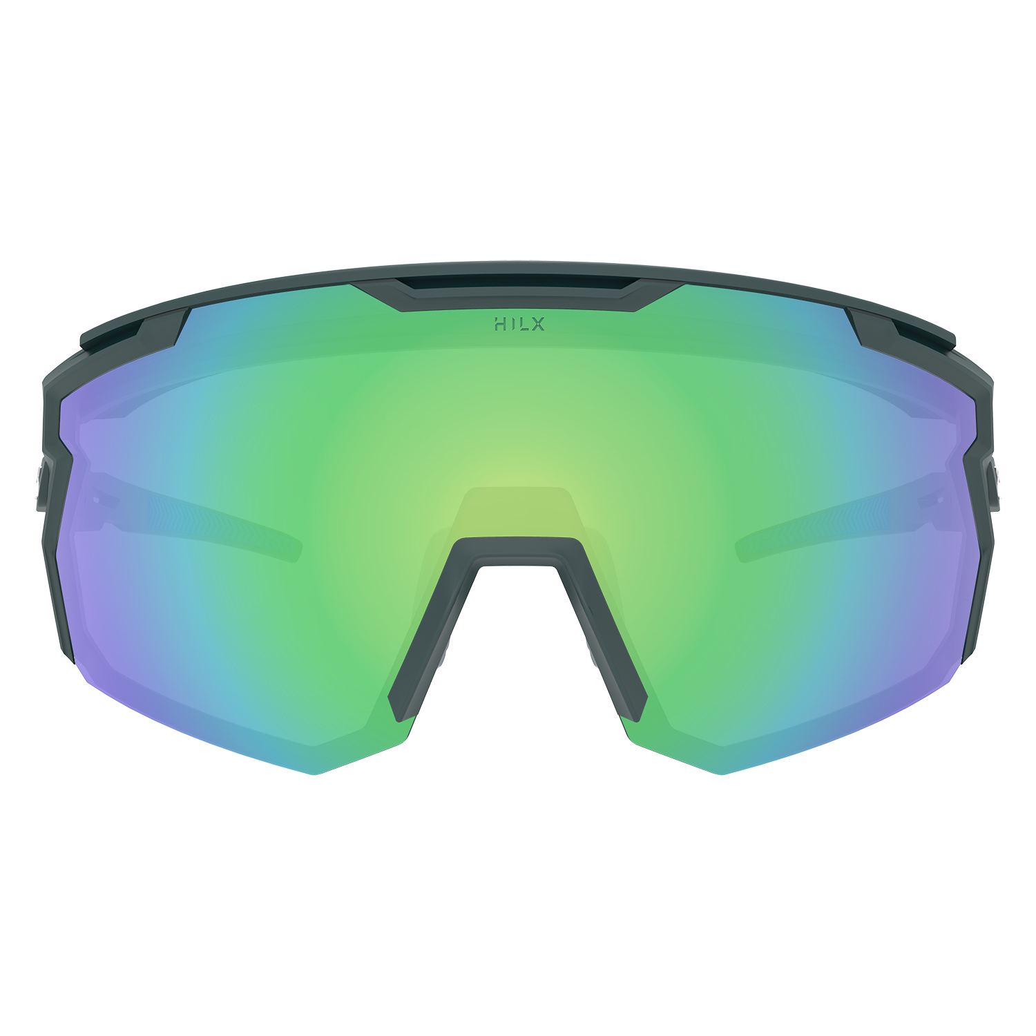 Купить Спортивные очки с диоптриями HILX Samurai / Matt Solid Seaweed Green / Green Polarized Lens + Clear Lens, rx-738/hsm03902-smpgn5 7ft.ru в интернет магазине Семь Футов