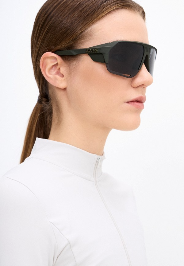 Купить Спортивные очки с диоптриями 100% Norvik / Soft Tact Army Green / Smoke Lens OS, rx-018/60031-00005 7ft.ru в интернет магазине Семь Футов