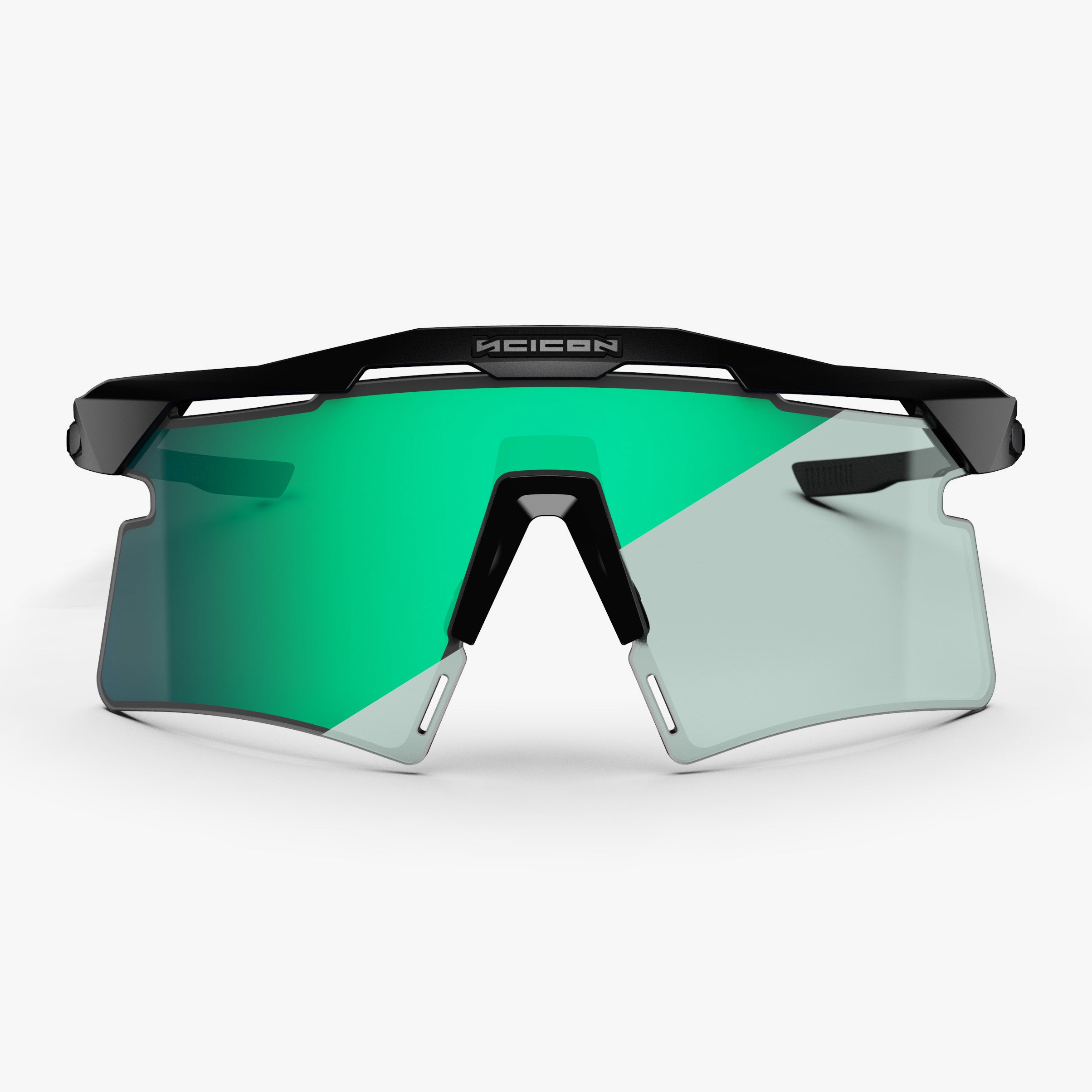 Купить Спортивные очки c диоптриями Scicon Aeroshade 2.0 Titanium Sunglasses Black Matt Photochromic Multi Mirror Blue/Green, rx-937/ey444601 7ft.ru в интернет магазине Семь Футов