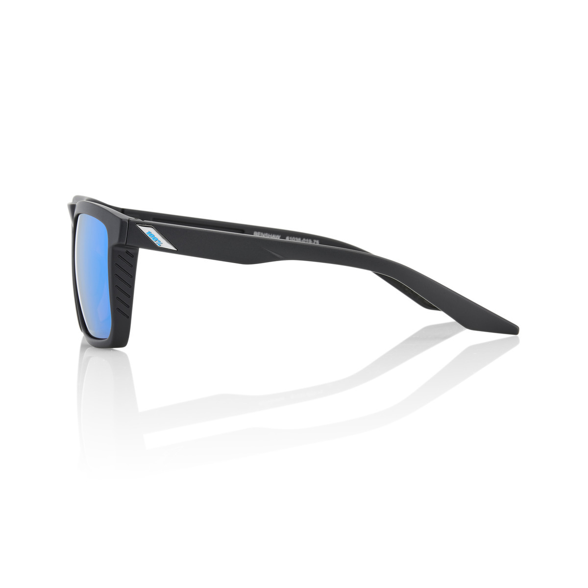 Купить Спортивные очки 100% RENSHAW - Matte Black - HiPER Blue Multilayer Mirror Lens, 60021-00001 7ft.ru в интернет магазине Семь Футов