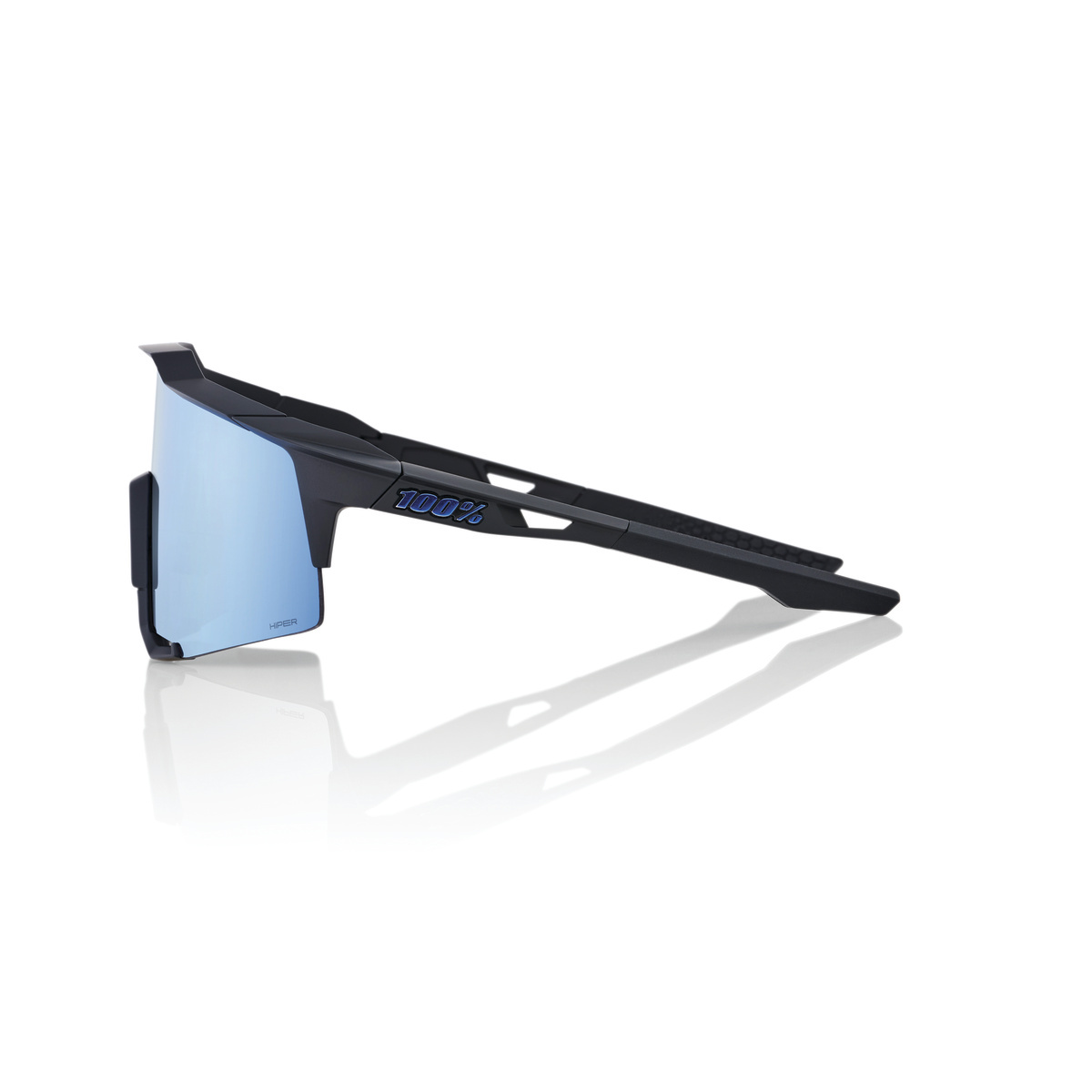 Купить Спортивные очки 100% Speedcraft / Matte Black / HiPER Blue Multilayer Mirror Lens, 60007-00004 7ft.ru в интернет магазине Семь Футов