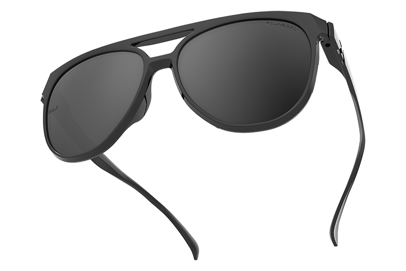 Купить Спортивные очки HILX Valkyrie Shiny Solid Black / Black Mirror Polarized Lens, hvk05301-vkpbk14 7ft.ru в интернет магазине Семь Футов