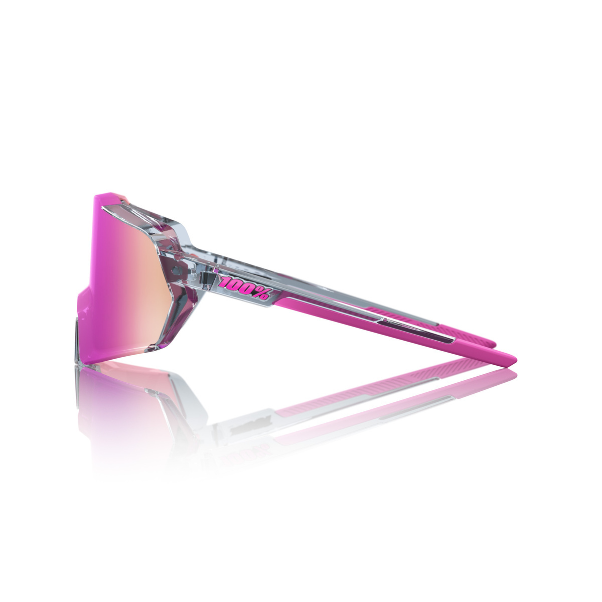 Купить Спортивные очки 100% Korbin / Polished Translucent Grey / Purple Multilayer Mirror, 60063-00010 7ft.ru в интернет магазине Семь Футов