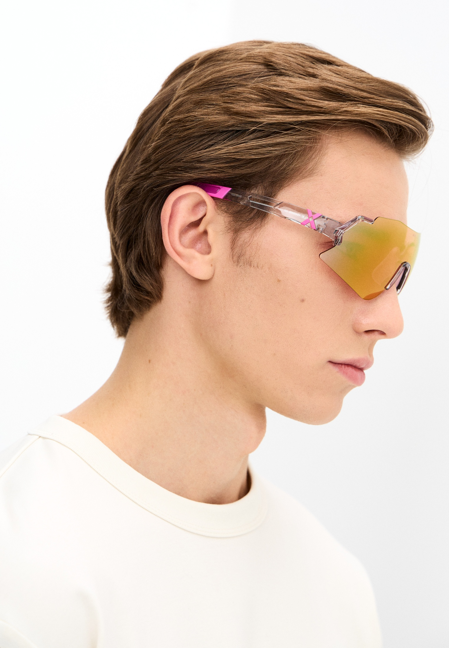 Купить Спортивные очки с диоптриями HILX Savage 2.0 Shiny Crystal Grey Pink / Pink Lens, rx-562/hsa05409-sv5pk16 7ft.ru в интернет магазине Семь Футов
