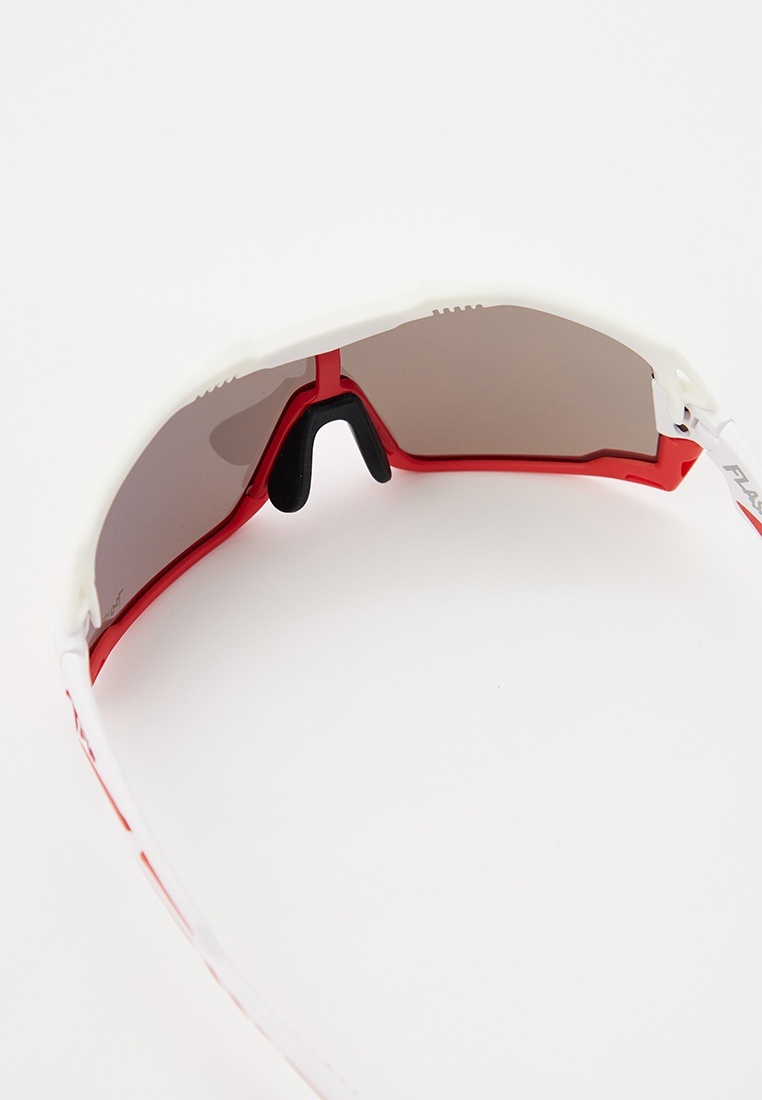 Купить Flash  / Matte Ferrari Red w/ Glossy White Temple  / HC Red Black / Cylinder Lens 7ft.ru в интернет магазине Семь Футов