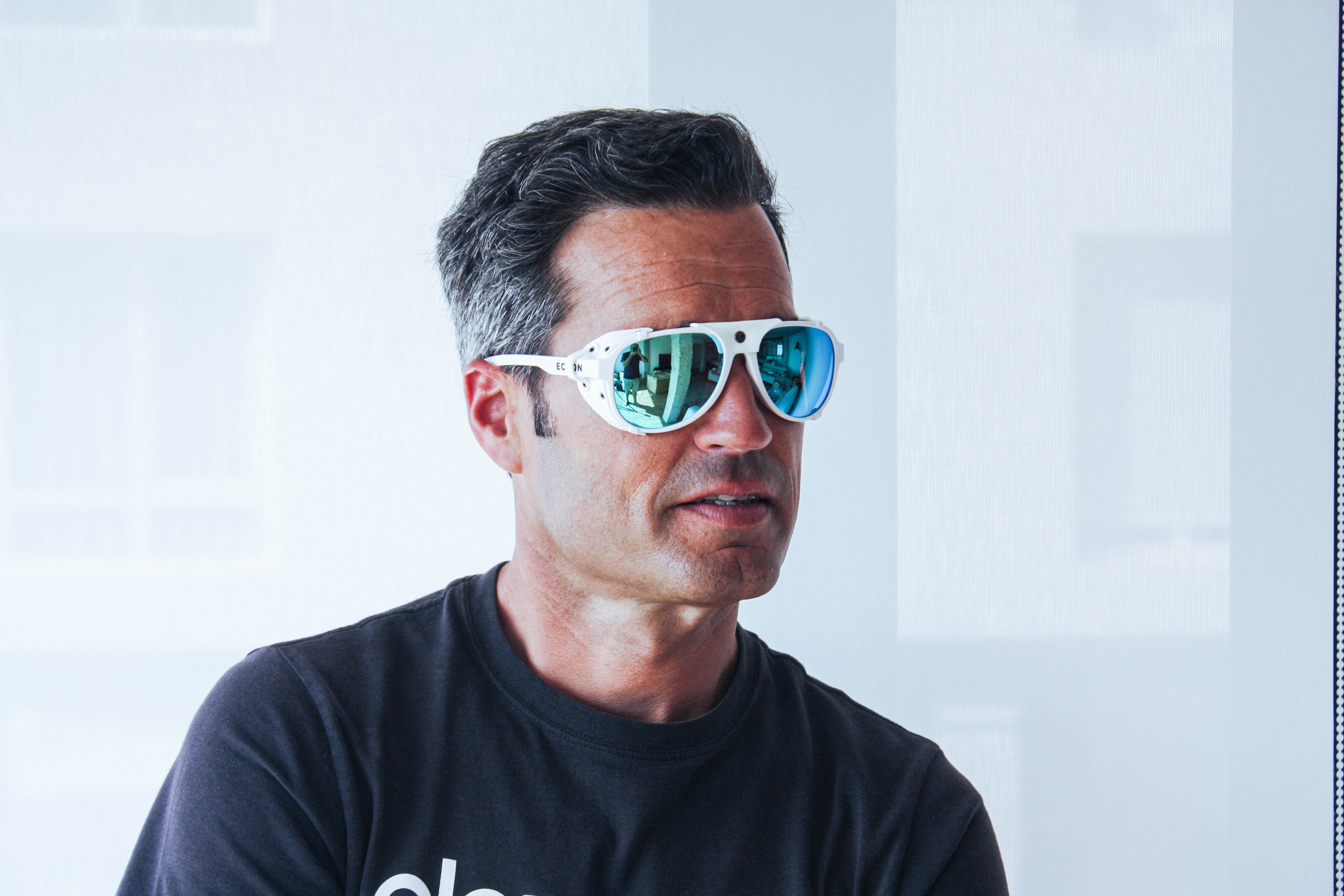 Купить Спортивные очки OCEAN Maui White / Revo Blue Polarized Lens, 088.3 7ft.ru в интернет магазине Семь Футов