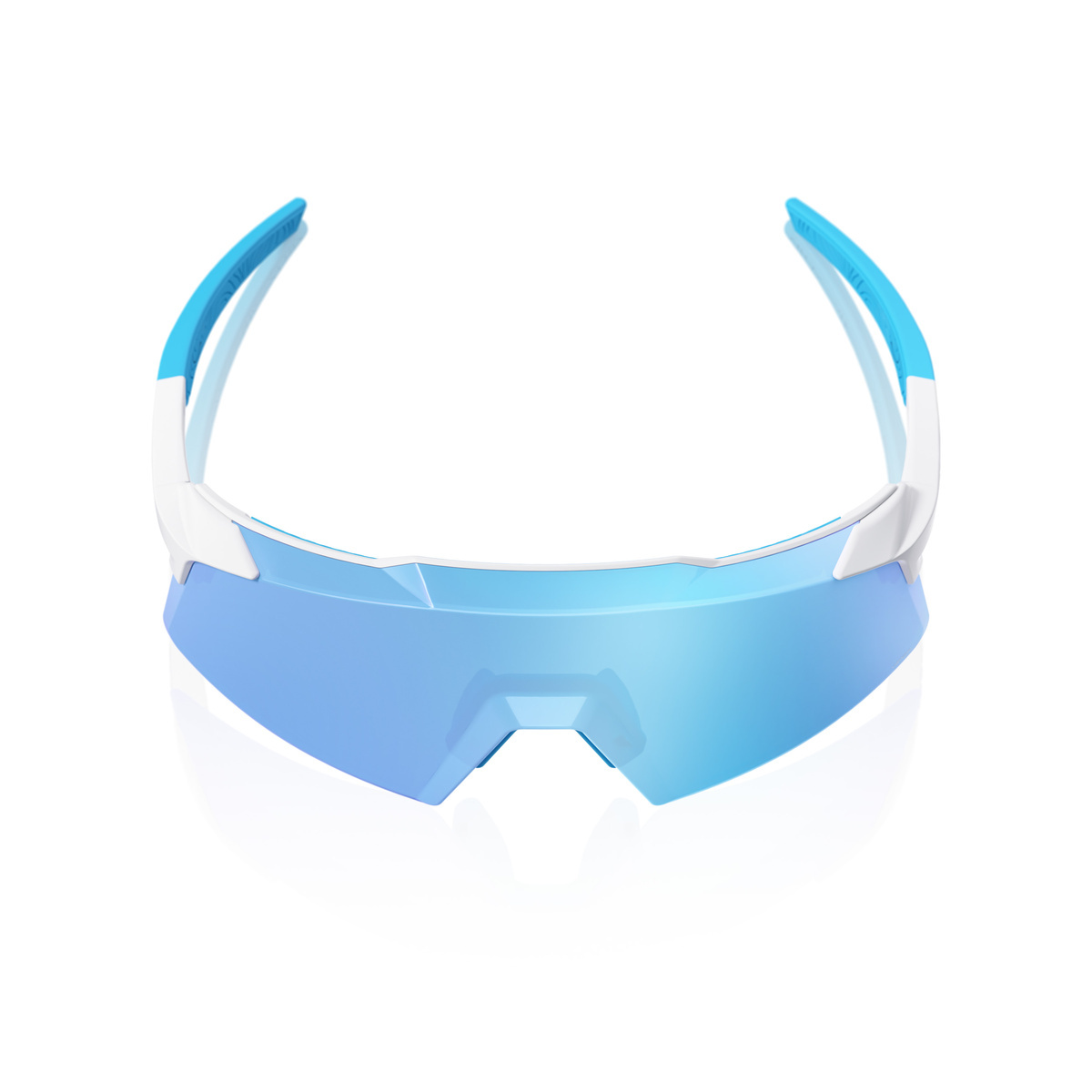 Купить Спортивные очки 100% AEROCRAFT Matte White - HiPER Blue Mirror Lens, 60032-00011 7ft.ru в интернет магазине Семь Футов