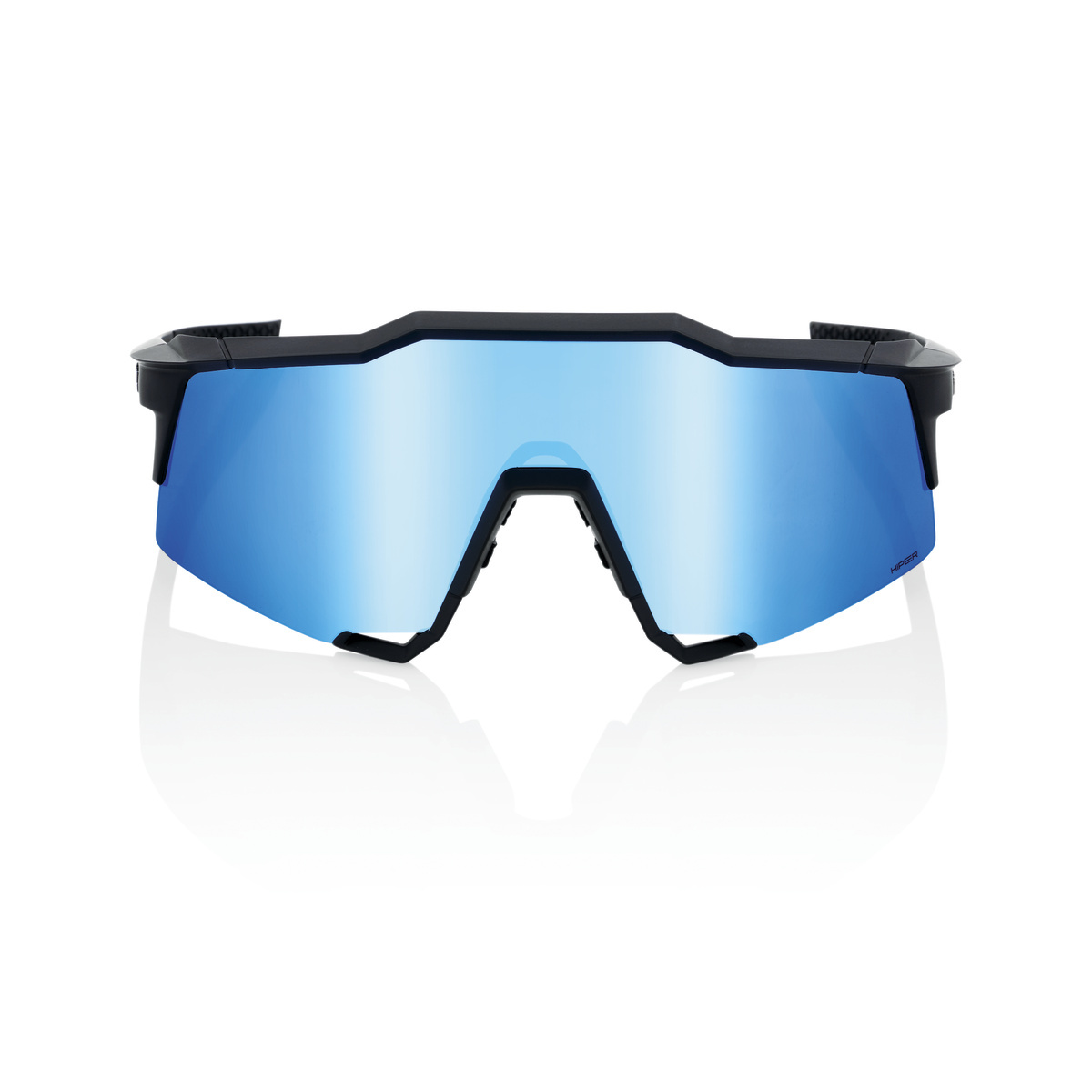 Купить Спортивные очки 100% Speedcraft / Matte Black / HiPER Blue Multilayer Mirror Lens, 60007-00004 7ft.ru в интернет магазине Семь Футов