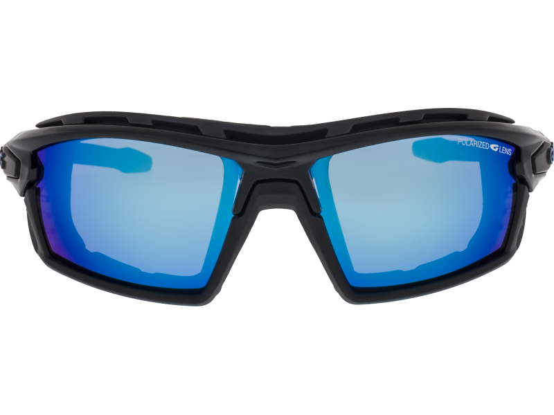 Купить Спортивные очки GOG Glaze / Black-Blue / Polarized White-Blue Lens, e357-3p 7ft.ru в интернет магазине Семь Футов