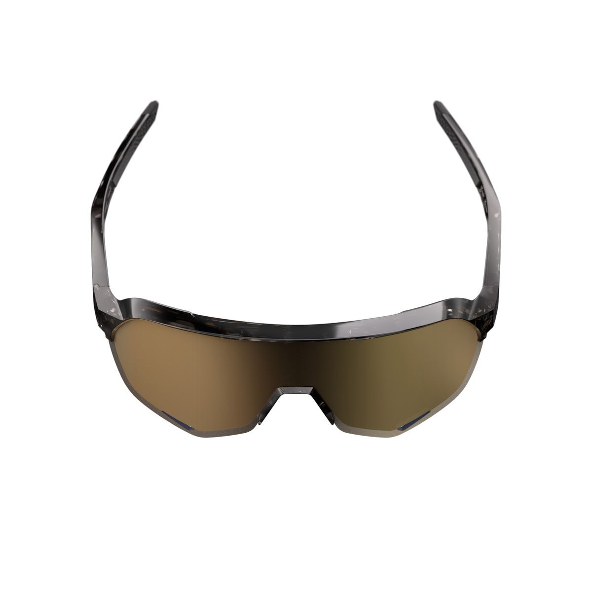 Купить Спортивные очки 100% S2 - Gloss Black Havana - Soft Gold Mirror, 60006-00032 7ft.ru в интернет магазине Семь Футов