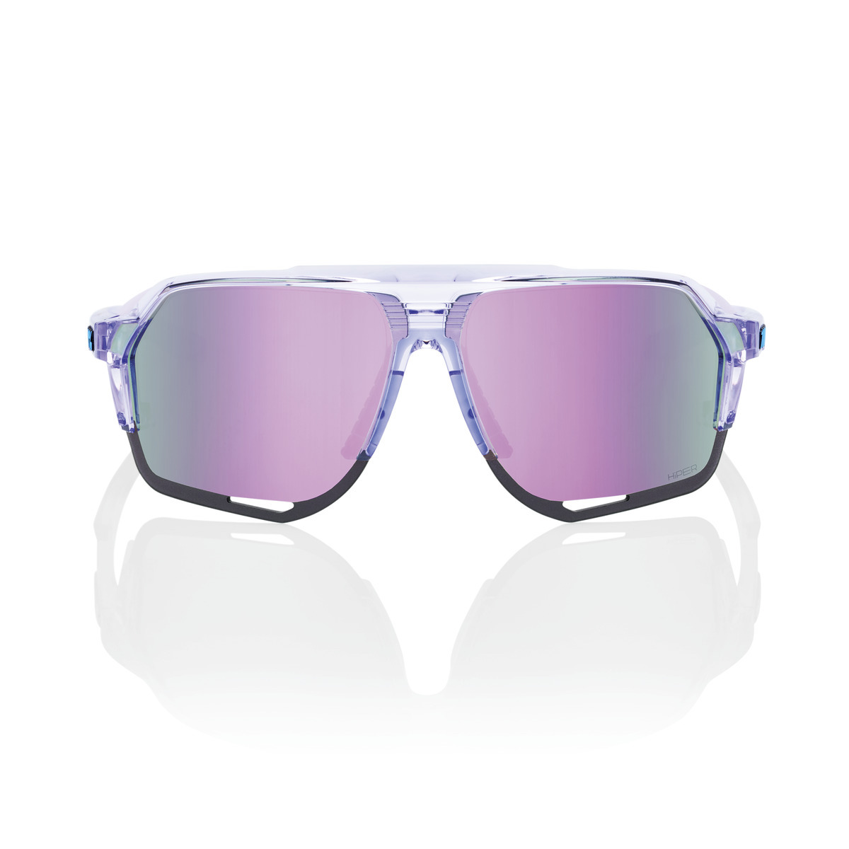 Купить Спортивные очки с диоптриями 100% Norvik / Polished Translucent Lavender / HiPER Lavender Mirror Lens, rx-018/60031-00004 7ft.ru в интернет магазине Семь Футов