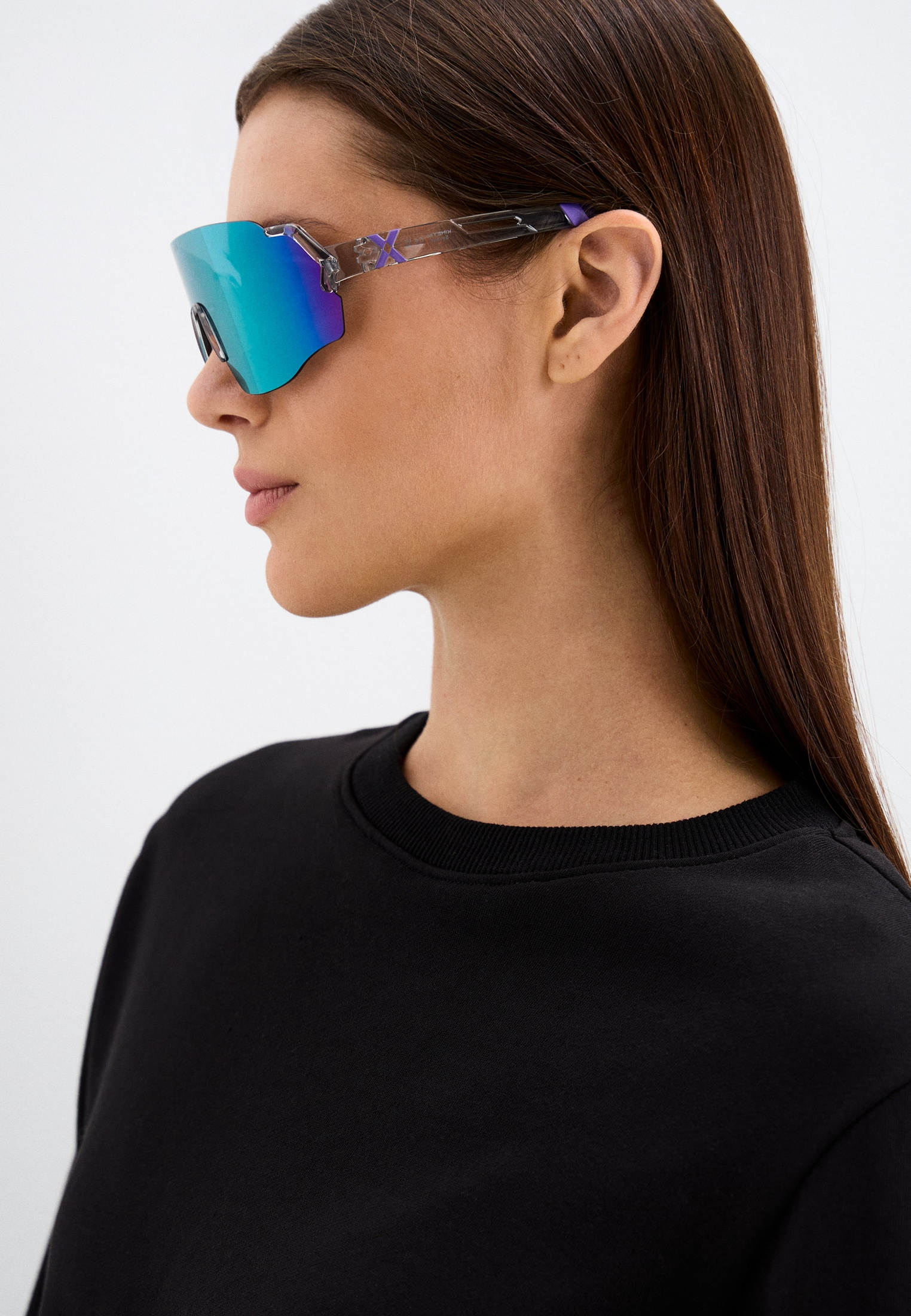 Купить Спортивные очки с диоптриями HILX Savage (L) Shiny Crystal Grey Purple / Purple Lens, rx-562/hsa00416-sv4pr15 7ft.ru в интернет магазине Семь Футов