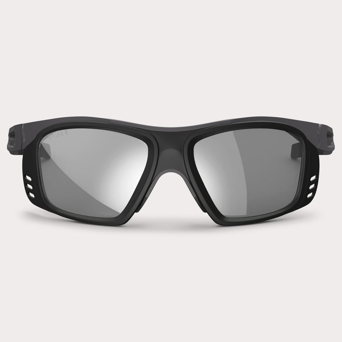 Купить Спортивные очки c диоптриями Siols / Adapter Black / Clear Pure / Frame Dark Stone, rx-983/4955-11-466 7ft.ru в интернет магазине Семь Футов