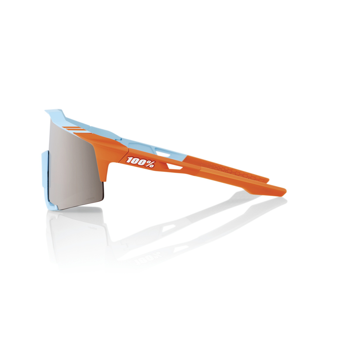 Купить Спортивные очки с диоптриями 100% Speedcraft / Soft Tact Two Tone / HiPER Silver Mirror Lens, rx-056/60007-00016 7ft.ru в интернет магазине Семь Футов