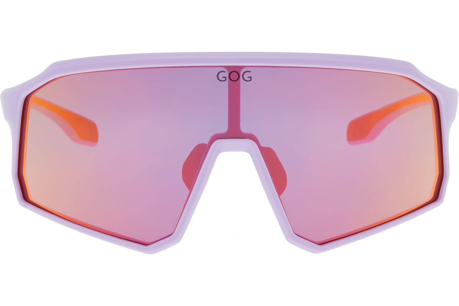 Купить Спортивные очки GOG Bingo / Matt Violet-Black / Pink Lens, e692-3 7ft.ru в интернет магазине Семь Футов