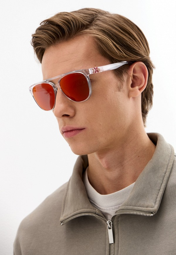 Купить Спортивные очки HILX Valkyrie Shiny Crystal / Red Mirror Polarized Lens, hvk05303-vkprd3 7ft.ru в интернет магазине Семь Футов