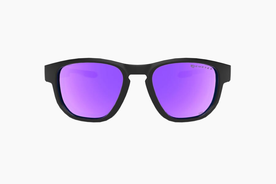 Купить Спортивные очки Demetz Float-D / Matt Black / Matt Purple V.Yellow Polarized Mirror Violet Cat.3, floatd5157jv55 7ft.ru в интернет магазине Семь Футов