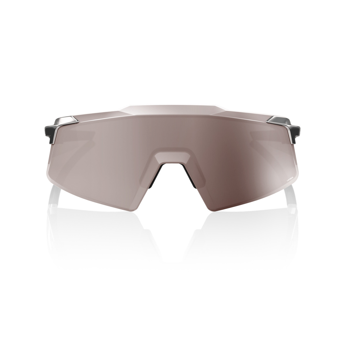 Купить Спортивные очки 100% AEROCRAFT Gloss Black Chrome - HiPER Silver Mirror Lens, 60032-00015 7ft.ru в интернет магазине Семь Футов