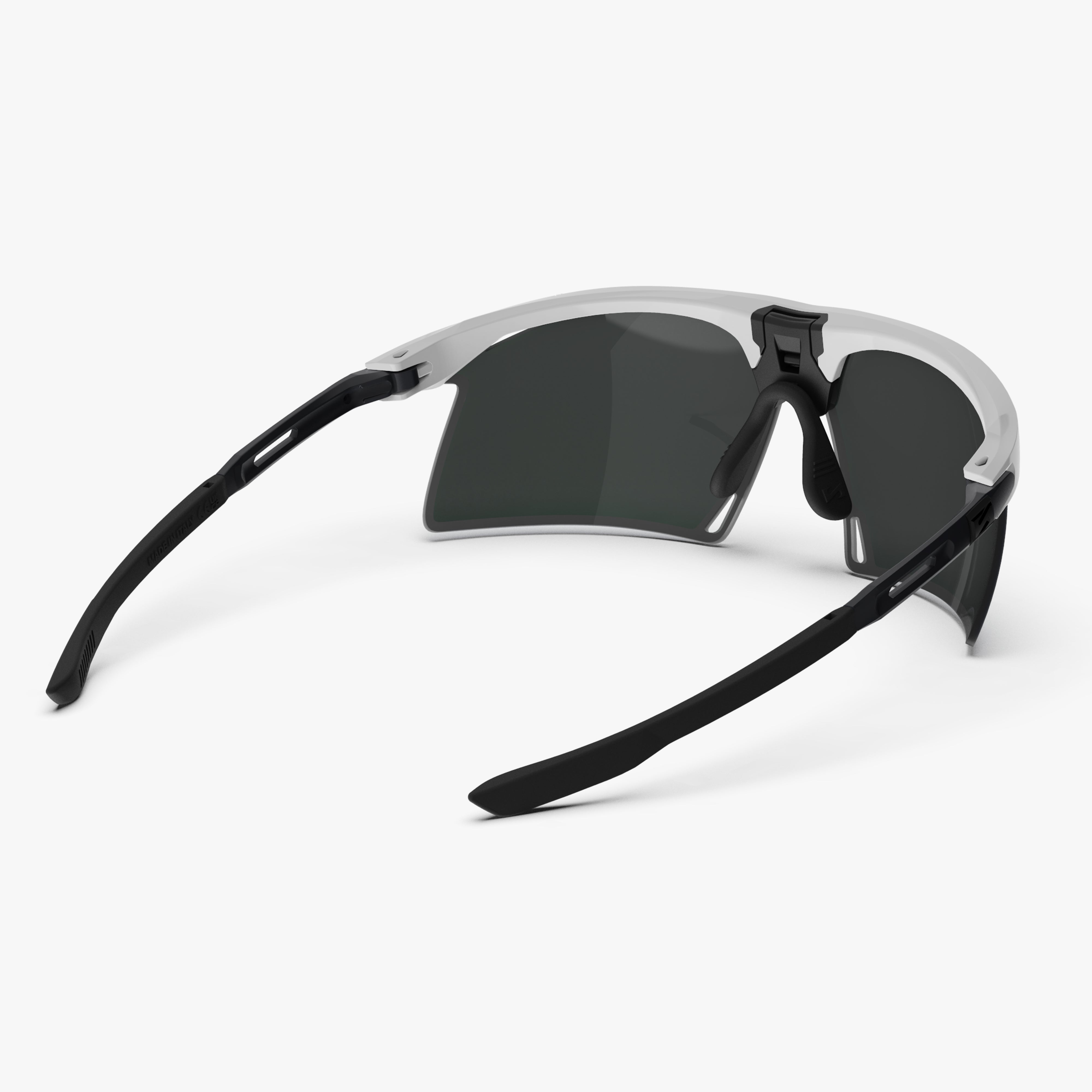 Купить Спортивные очки c диоптриями Scicon Aerobeam Titanium Sunglasses White Matt Polarized Multi Mirror Green, rx-375/ey424208 7ft.ru в интернет магазине Семь Футов