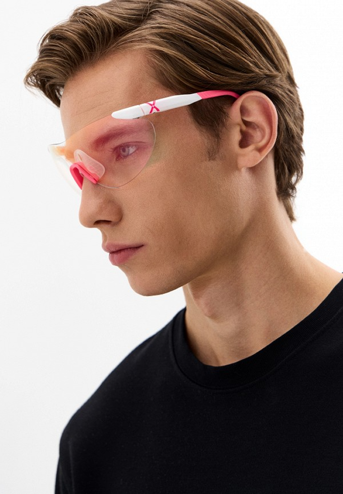 Купить Спортивные очки с диоптриями HILX Domain Shiny White / Photochromic Red Mirror Lens, rx-562/hdm06204-dmxph10 7ft.ru в интернет магазине Семь Футов