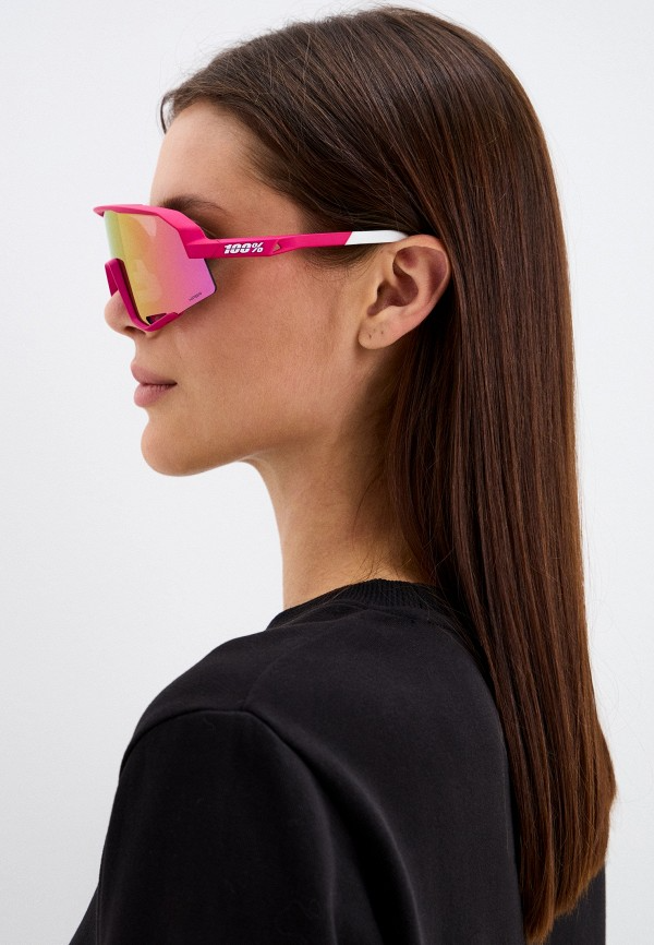 Купить Спортивные очки с диоптриями 100% Slendale / Satin Pitaya / HiPER Vital Pink Mirror, rx-018/60057-00006 7ft.ru в интернет магазине Семь Футов